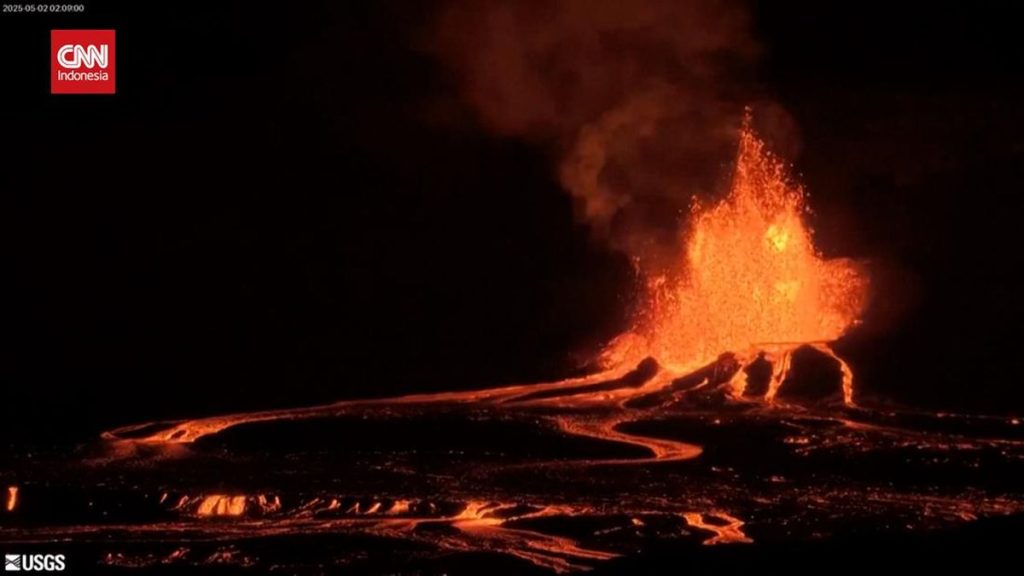 Letusan Gunung Kilauea Picu Pola Aktivitas Langka Sejak 1986