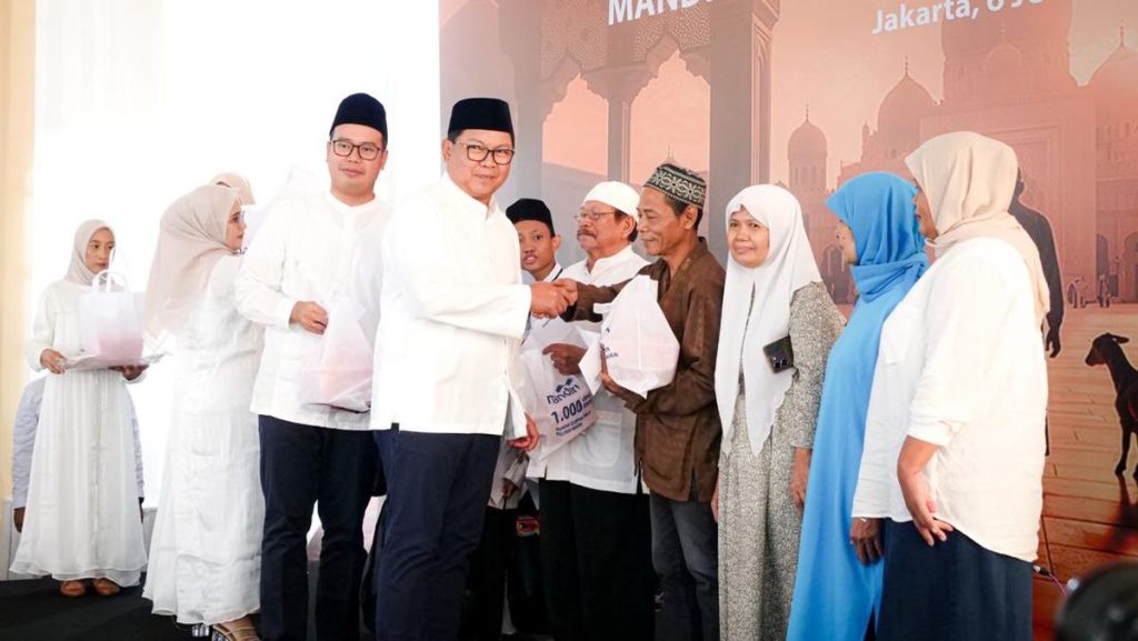 Perkuat Komitmen Sosial, Bank Mandiri Salurkan 1.134 Hewan Kurban