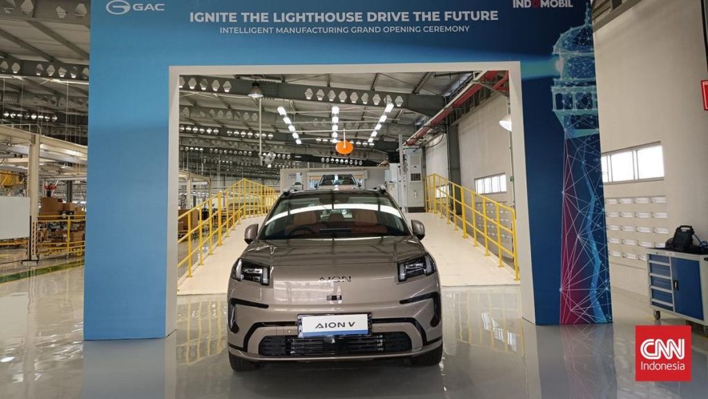 Mobil Listrik GAC Aion Buatan RI Bakal Diekspor ke ASEAN dan Australia